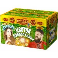 Фонтан салют Цветок папоротника РС2810 купить от производителя Русская Пиротехника — Советск Калининградская область