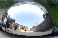 Полусфера ø 1500 нержавеющая сталь (207298) сертификат промоборудование мм.  в Советске Калининградской области