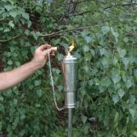 Коста река факел (197423) монтаж тики садовые факелы ø 120 мм. универсальная  в Советске Калининградской области