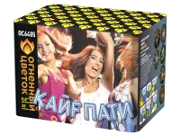 Батарея салютов Кайф-пати ОС6405 купить от производителя Огненный Цветок — Советск Калининградская область